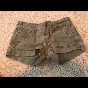 Size 2 Military green American Eagle Shorts